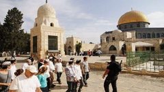 مستوطنون يقتحمون المسجد الأقصى