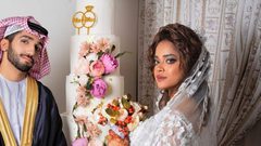 مشاعل الشحي​ و​أحمد خميس في منزل جديد