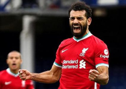 جماهير ليفربول تتوقع تسجيل المصري صلاح هدفا تاريخيا الليلة