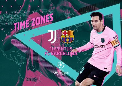 موعد مباراة يوفنتوس وبرشلونة في دوري ابطال اوروبا