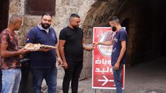 اجواء الاحتفال بالمولد النبوي في مدينة نابلس