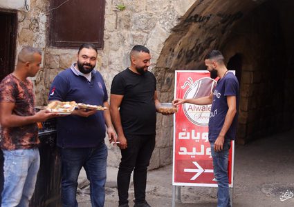 أجواء الاحتفال بذكرى المولد النبوي في مدينة نابلس