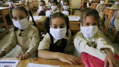 مصر تعلن عن ظهور 49 إصابة بكورونا في جميع المدارس