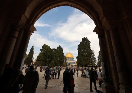 احياء ذكرى المولد النبوي في المسجد الأقصى