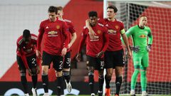 مانشستر يونايتد يكرم ضيفه لايبزيغ بخماسية