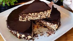 كيكة البسكوت الباردة