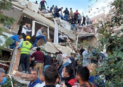 زلزال جديد يضرب "إزمير " التركية