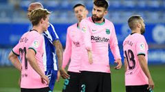 برشلونة يسقط في فخ التعادل أمام مضيفه ألافيش