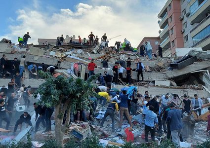 ارتفاع عدد ضحايا زلزال أزمير لـ58