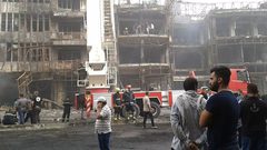 جريح إثر تفجير قرب مقر الخطوط الجوية الإماراتية وسط بغداد