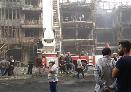 جريح إثر تفجير قرب مقر الخطوط الجوية الإماراتية وسط بغداد