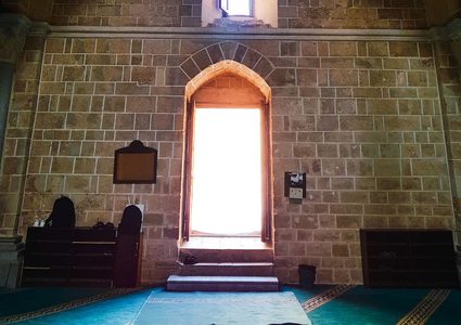 المسجد العمري الكبير شرقي مدينة غزة