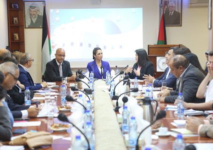 الإحصاء وبرنامج الأمم المتحدة الإنمائي يبحثان تنفيذ 3 مشاريع