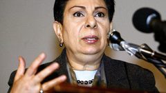 عشراوي: إدارة ترامب أحيت عقلية بلفور الاستعمارية