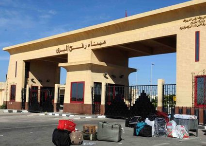 فتح معبر رفح لليوم الثاني على التوالي
