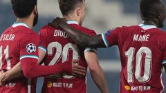 جوتا ليفربول يقسو على أتلانتا بخماسية بيضاء