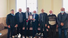 تكريم الاسير المحرر أديب أبو حسين من جنين