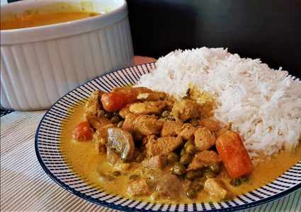 كاري الدجاج الهندي