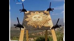 فنان أمريكي يستعمل أشعة الشمس في الرسم