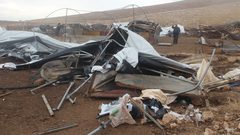 بريطانيا: هدم الاحتلال خربة حمصة يقوض فرص السلام