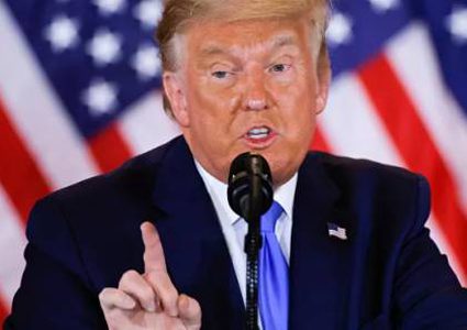 ترامب: يجري تزوير وسرقة الانتخابات