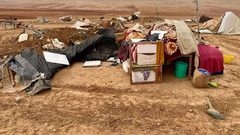 الحكومة البريطانية تعرب عن قلقها من هدم الاحتلال خربة "حمصة"