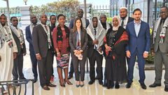 جرار تطلع مسؤولين في مالاوي على آخر التطورات السياسية