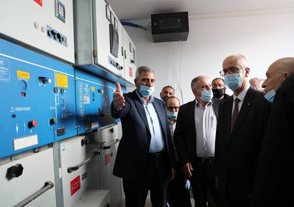 إفتتاح محطة النجاح الاولى للطاقة الشمسية