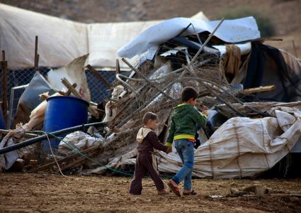 التجمع البدوي حمصة البقيع شرق طوباس