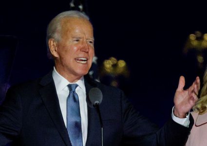 بايدن: أتعهد أن أكون رئيسا يوحد الجميع