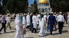 الأوقاف: 23 اقتحاما للأقصى خلال الشهر الماضي