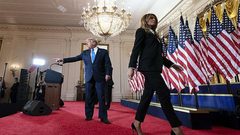 ميلانيا ترامب تحسب الدقائق في انتظار الطلاق!