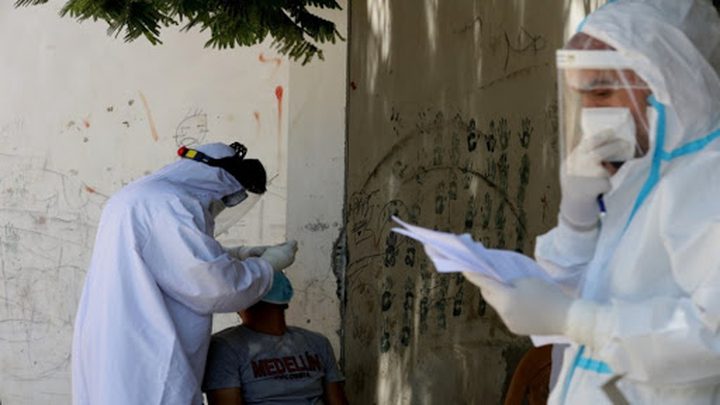 حالة وفاة و201 إصابة بكورونا في غزة