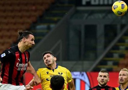 إبراهيموفيتش ينقذ ميلان من خسارة في الوقت القاتل