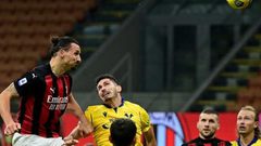 إبراهيموفيتش ينقذ ميلان من خسارة في الوقت القاتل