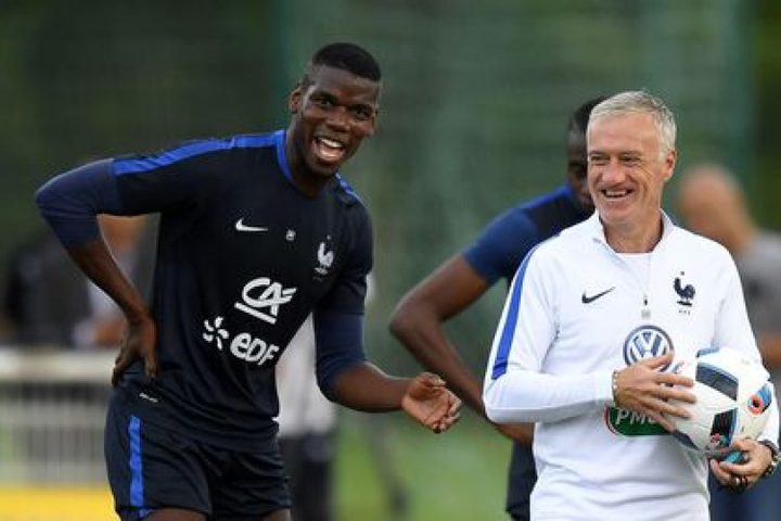 ديشامب : بوجبا لا يمر بأفضل فتراته الكروية
