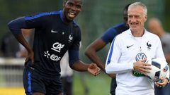 ديشامب : بوجبا لا يمر بأفضل فتراته الكروية