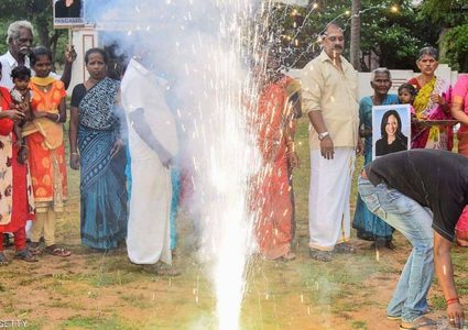 قرية هندية تحتفل بفوز "كامالا هاريس" بالانتخابات الأمريكية