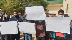 وقفة للمزارعين بغزة احتجاجًا على وقف عملية التصدير