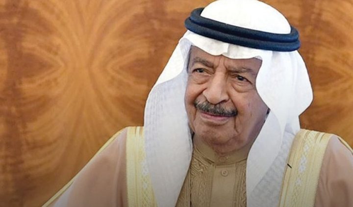 وفاة رئيس وزراء البحرين خليفة بن سلمان