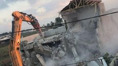 الاحتلال يهدم بناية قيد الانشاء شرق القدس