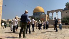 مستوطنون يقتحمون المسجد الأقصى