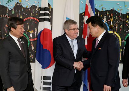 الكوريتان الجنوبية والشمالية تبحثان استضافة مشتركة لدورة أولمبية