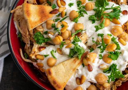 طريقة عمل فتة الدجاج