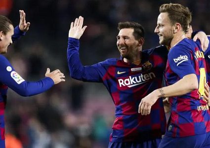 راكيتيتش يحسم الجدل حول الخلاف بين ميسي وجريزمان