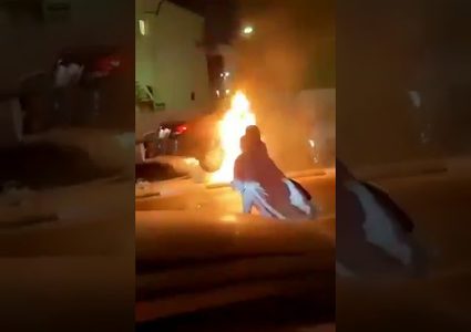 حادث سير مثير للجدل