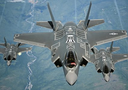 جيش الاحتلال الإسرائيلي يمتلك طائرة جديدة من طراز F35