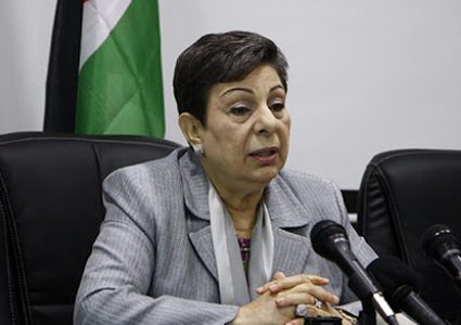 عشراوي: إعلان الاستقلال يتجسد بإرادة شعبنا وتاريخه