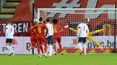 بلجيكا تقسو على انجلترا وتحرمها من التأهل