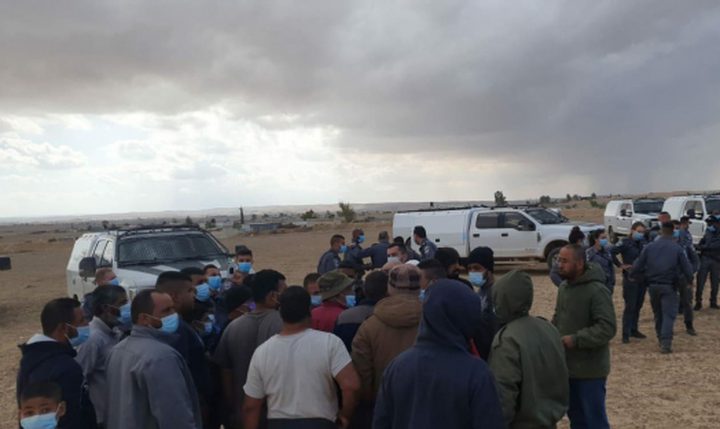 مواجهة بين المواطنين وشرطة الاحتلال بقرية الاطرش